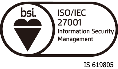 ISO 27001 certified by BSI under certificate number IS 619805 for the information security management of Simeji